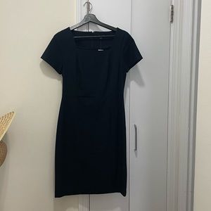 Ann Taylor Navy Blue Suit Dress